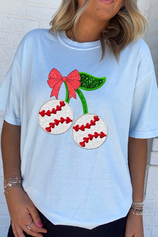 Faux Cherry Baseball Tees & Sweatshirts