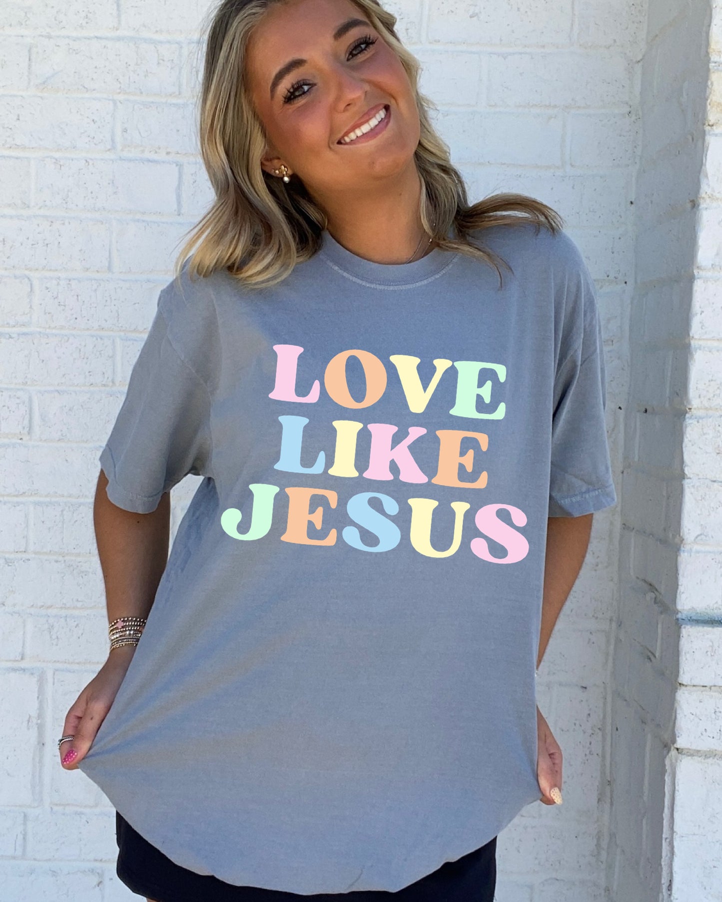Multi Love Like Jesus Tees & Sweatshirts