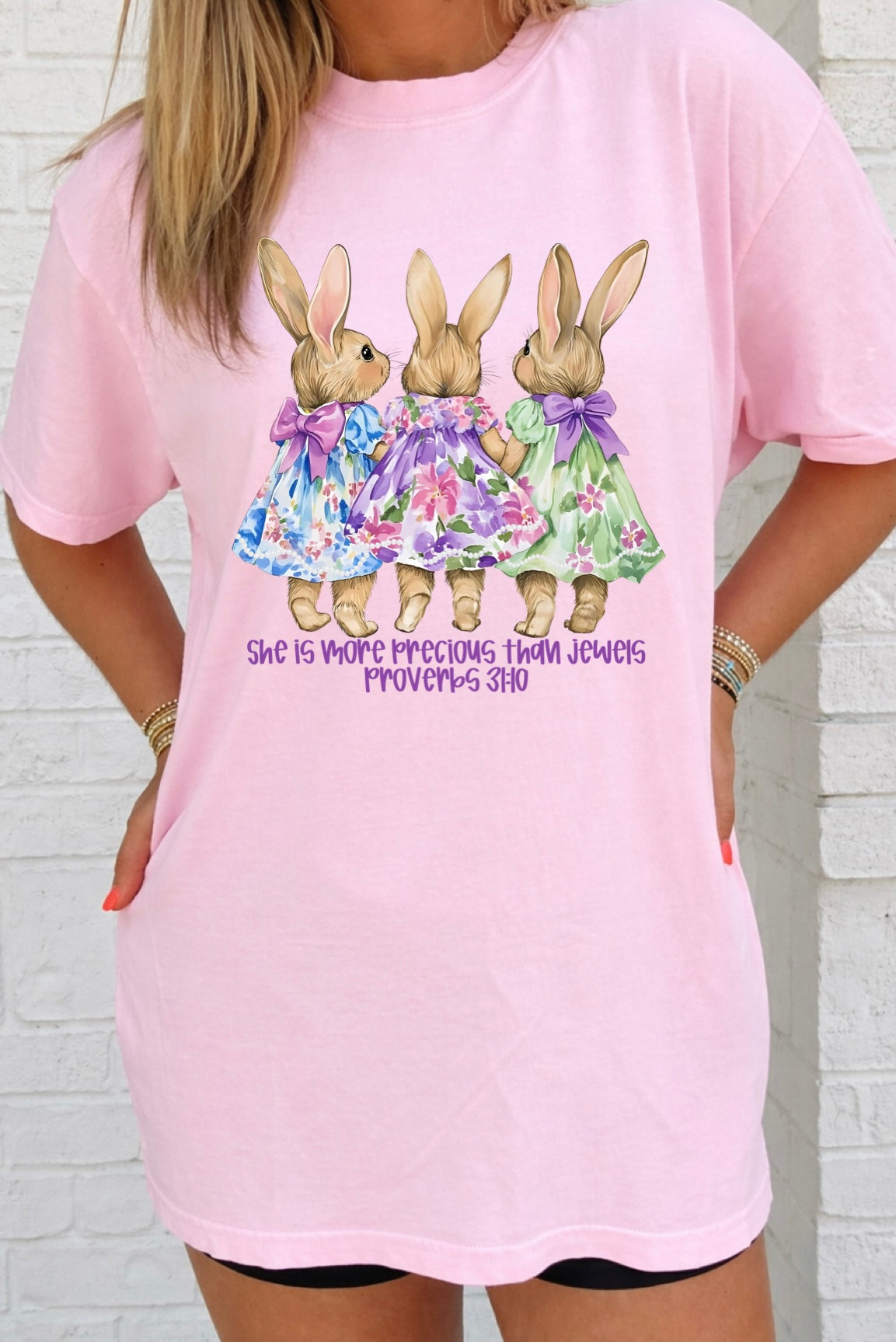 3 Precious Bunnies Tees & Sweatshirts