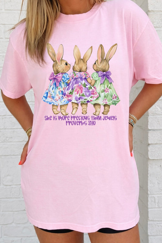 3 Precious Bunnies Tees & Sweatshirts