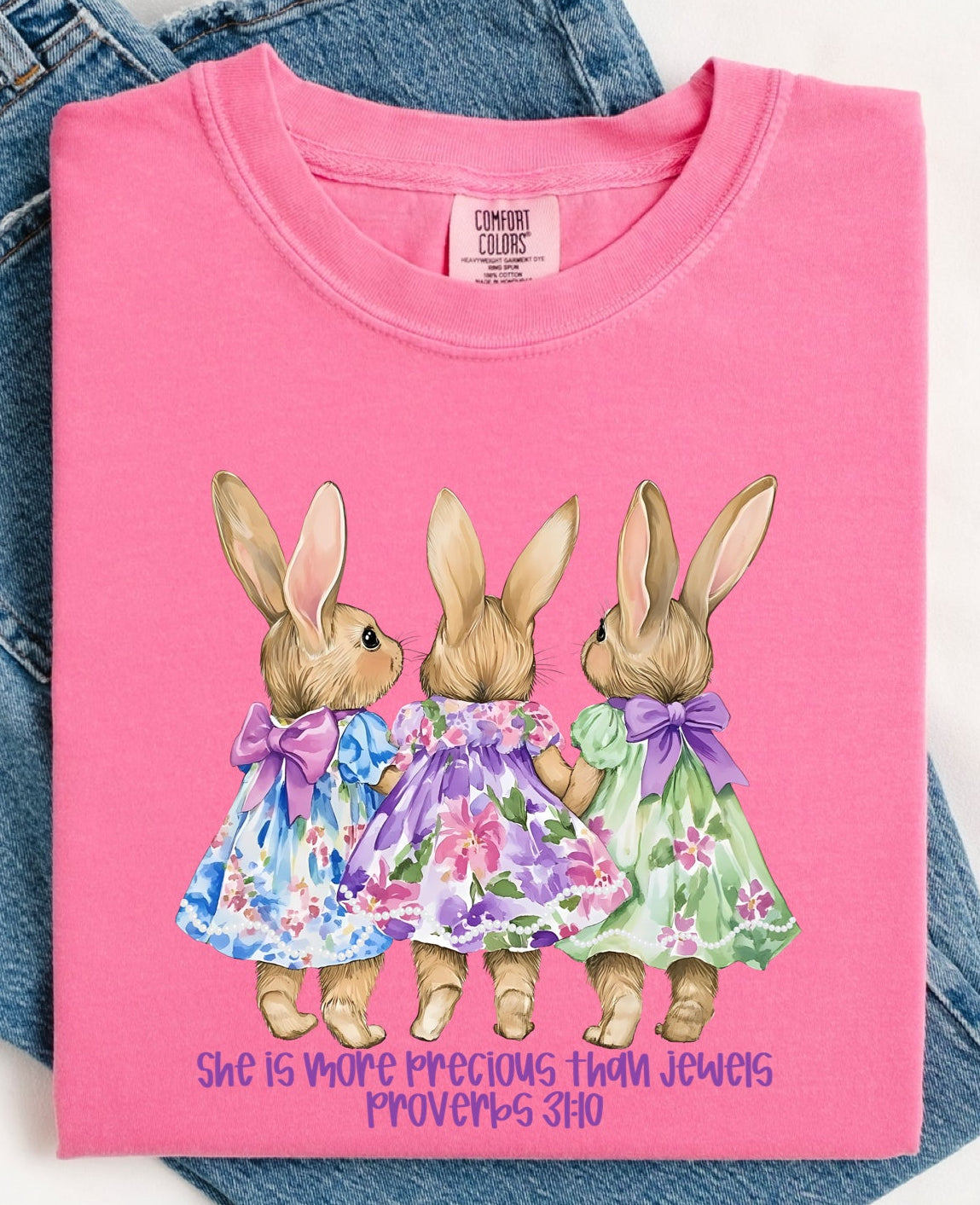 3 Precious Bunnies Tees & Sweatshirts