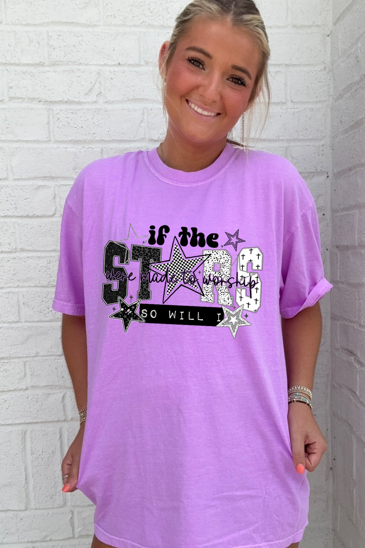 If The Stars Were Made To Worship Tee