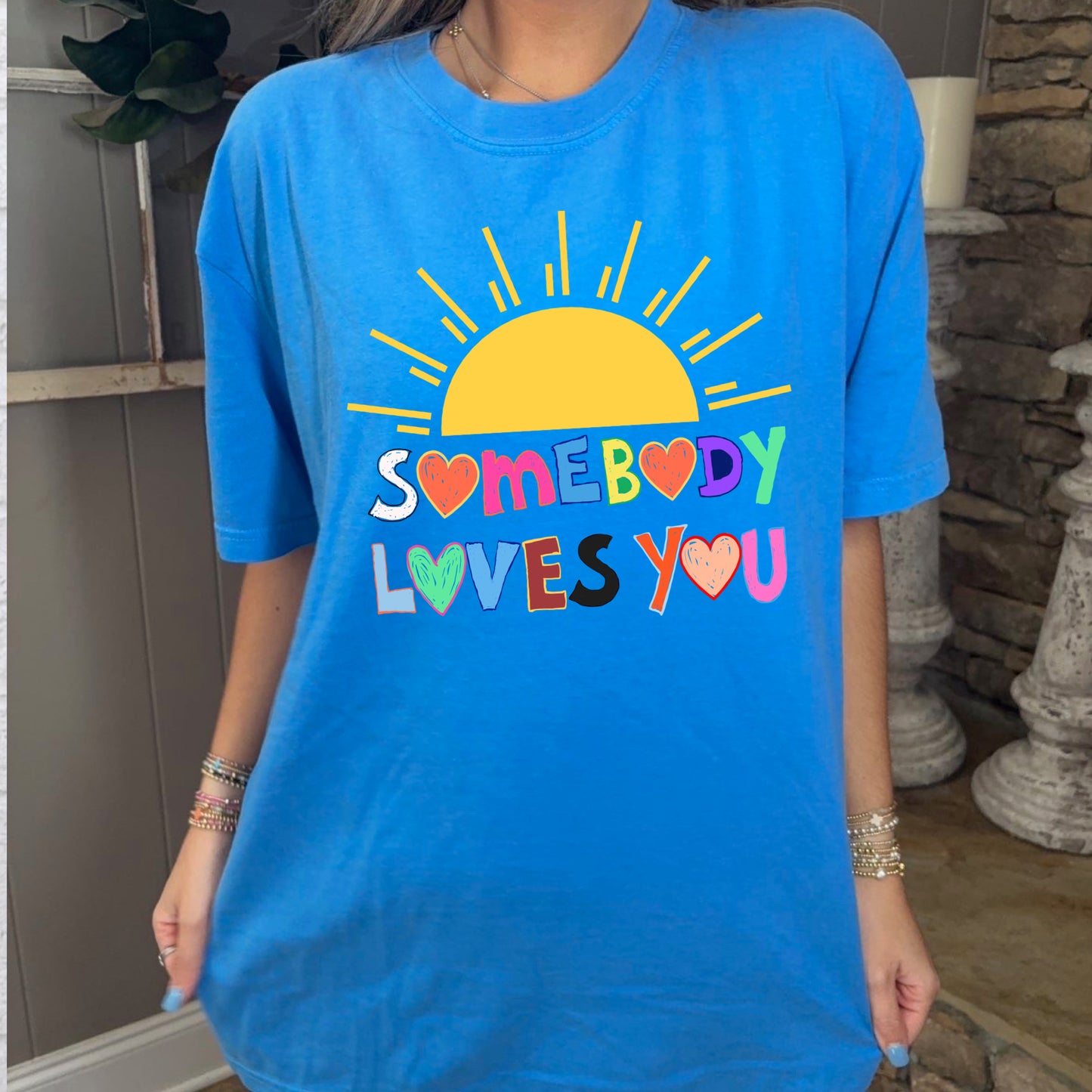 Somebody Loves You Sun Tee