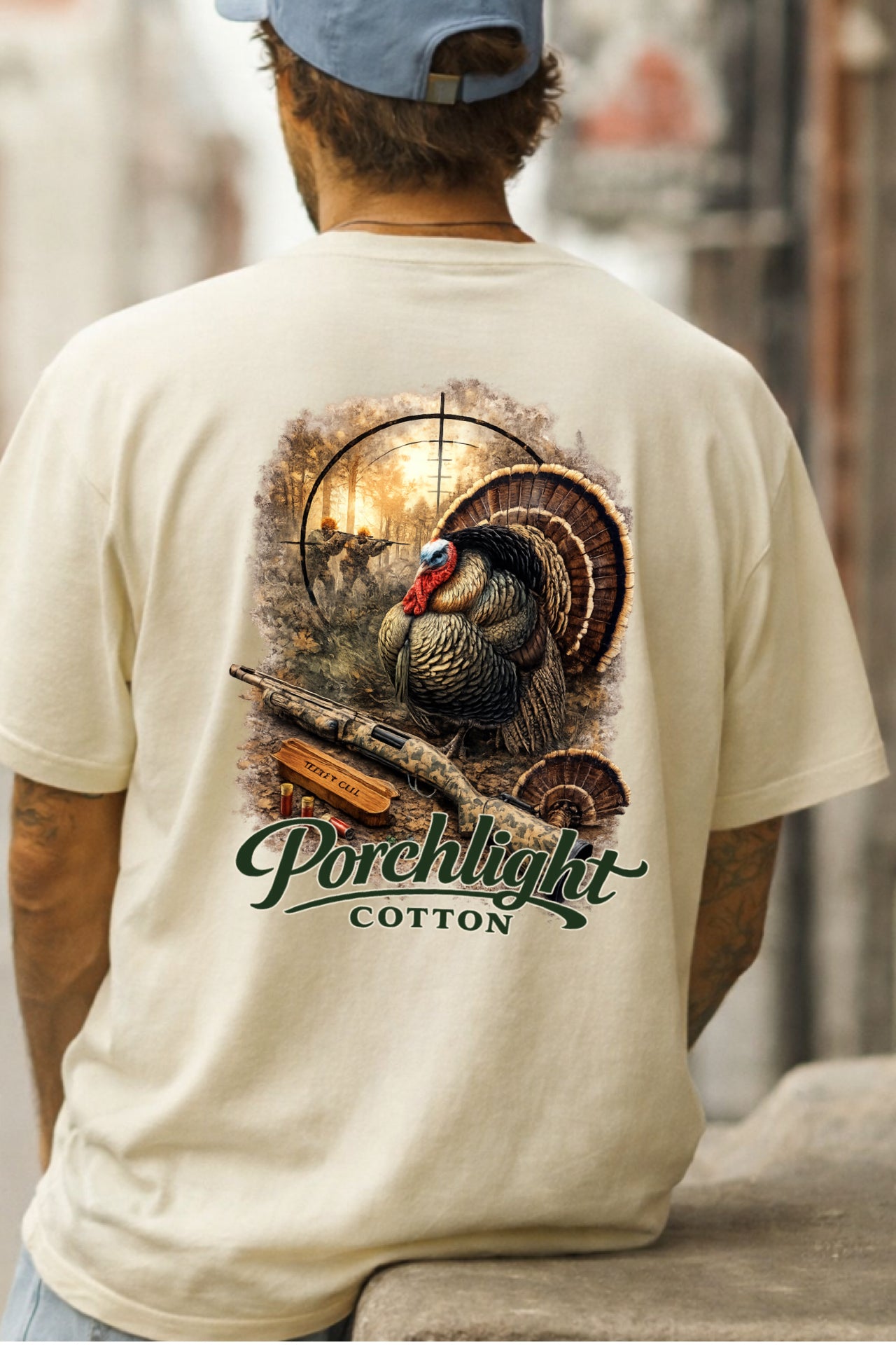 Porchlight Cotton Turkey Target CC Tee