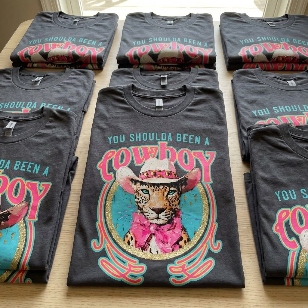 Shoulda Been a Cowboy Tees