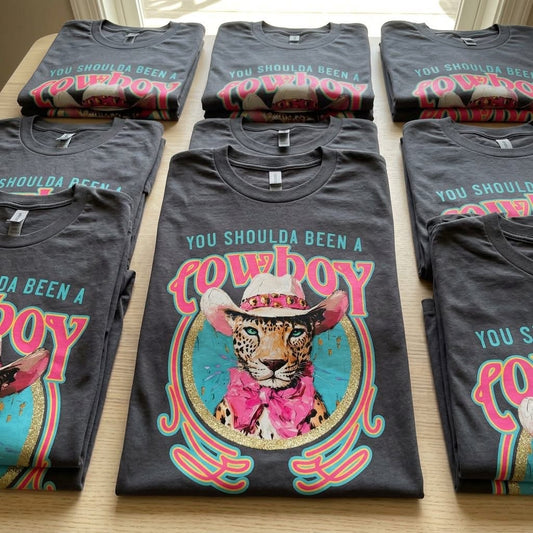 Shoulda Been a Cowboy Tees