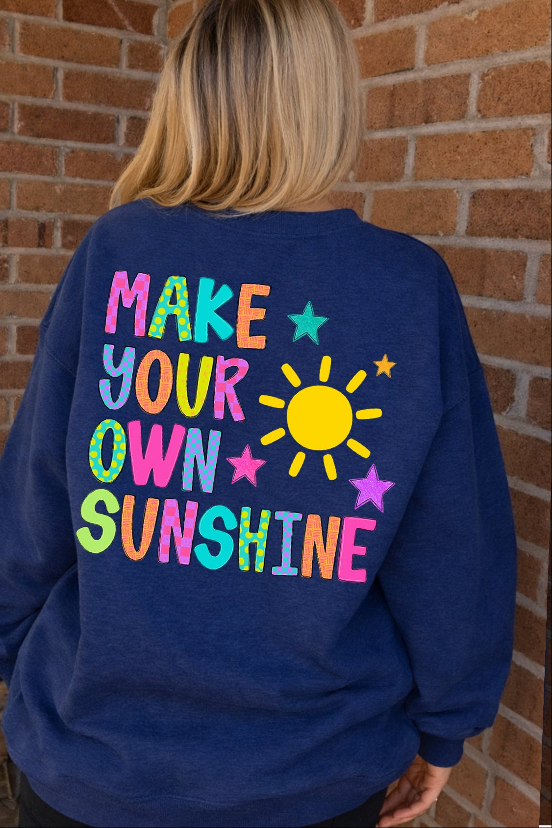 Make Your Own Sunshine Sweatshirt