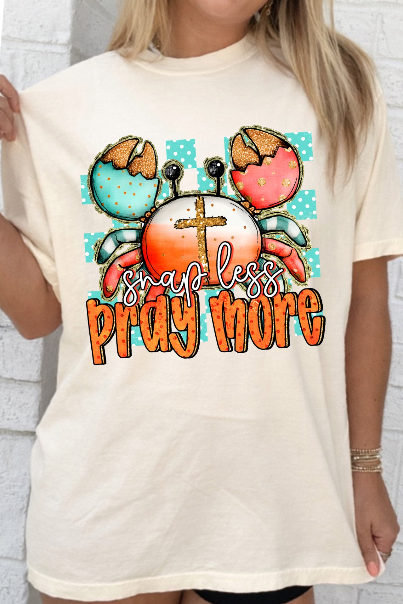 Snap Less, Pray More Tee