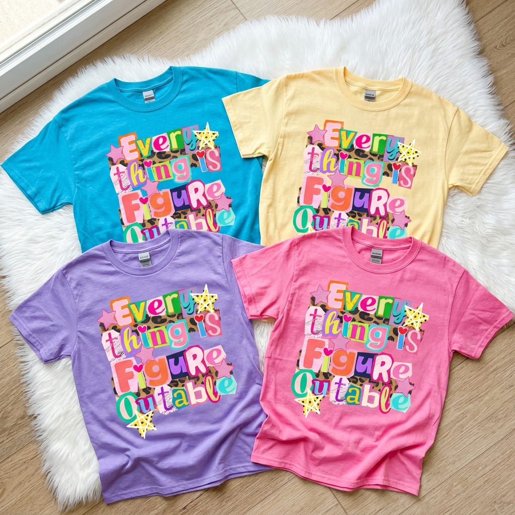 Everything is Figureoutable Tees