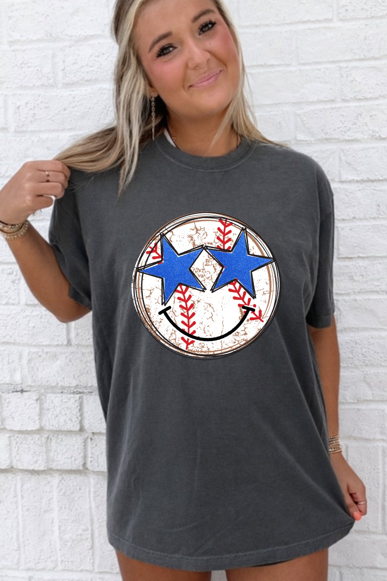 Smiley Baseball and Softball Tees & Tanks