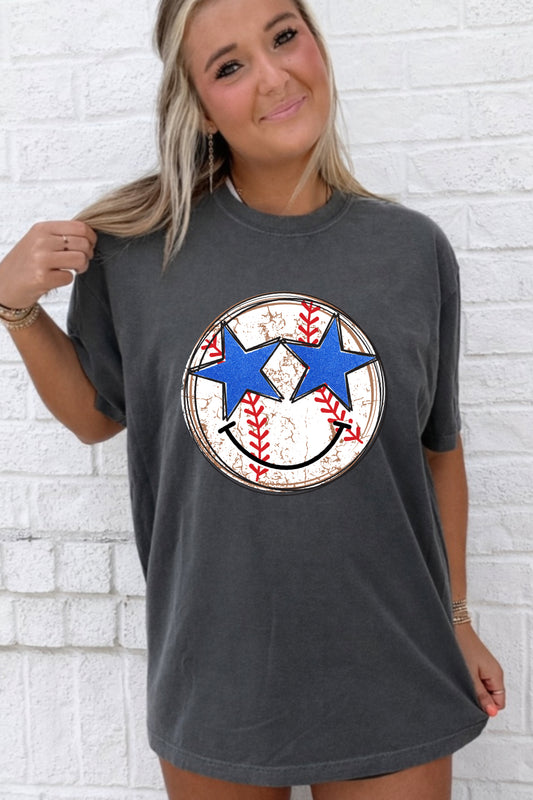 Smiley Baseball and Softball Tees & Tanks