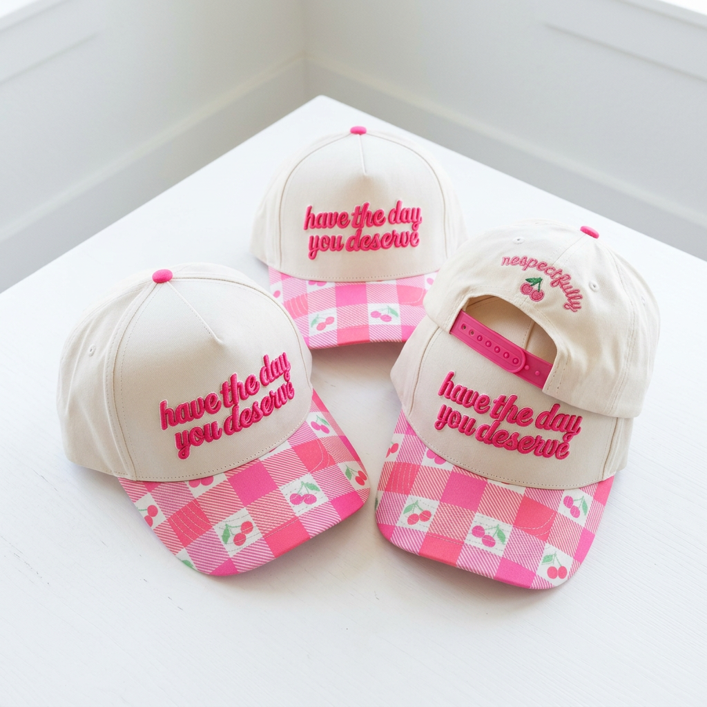 Have the Day You Deserve Embroidered Hat (preorder)