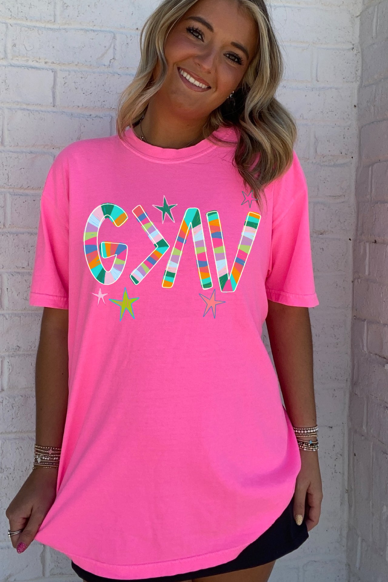 Striped God is Greater Than the Highs and Lows Tee