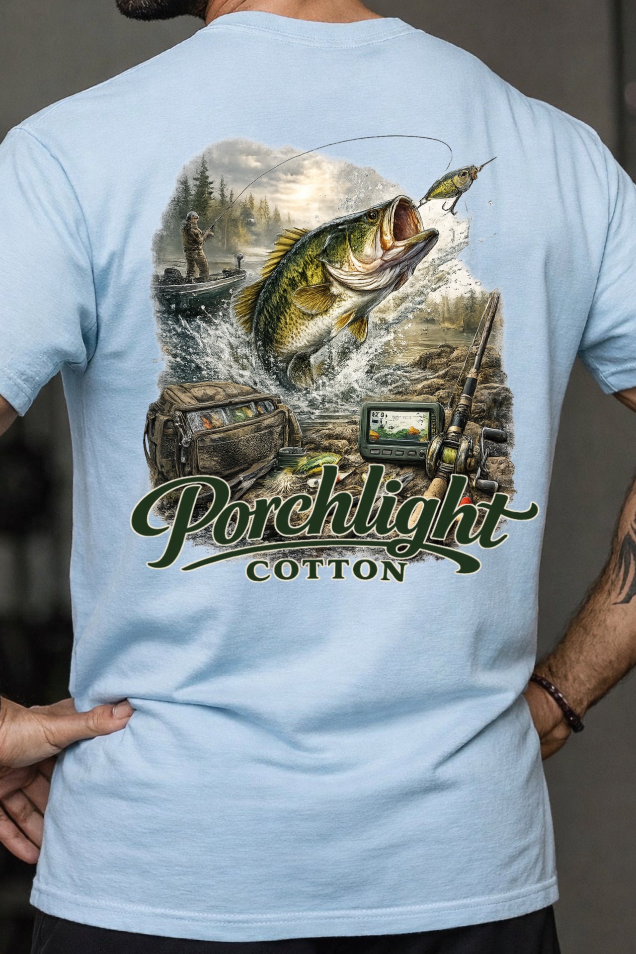 Porchlight Cotton Big Bass Tee