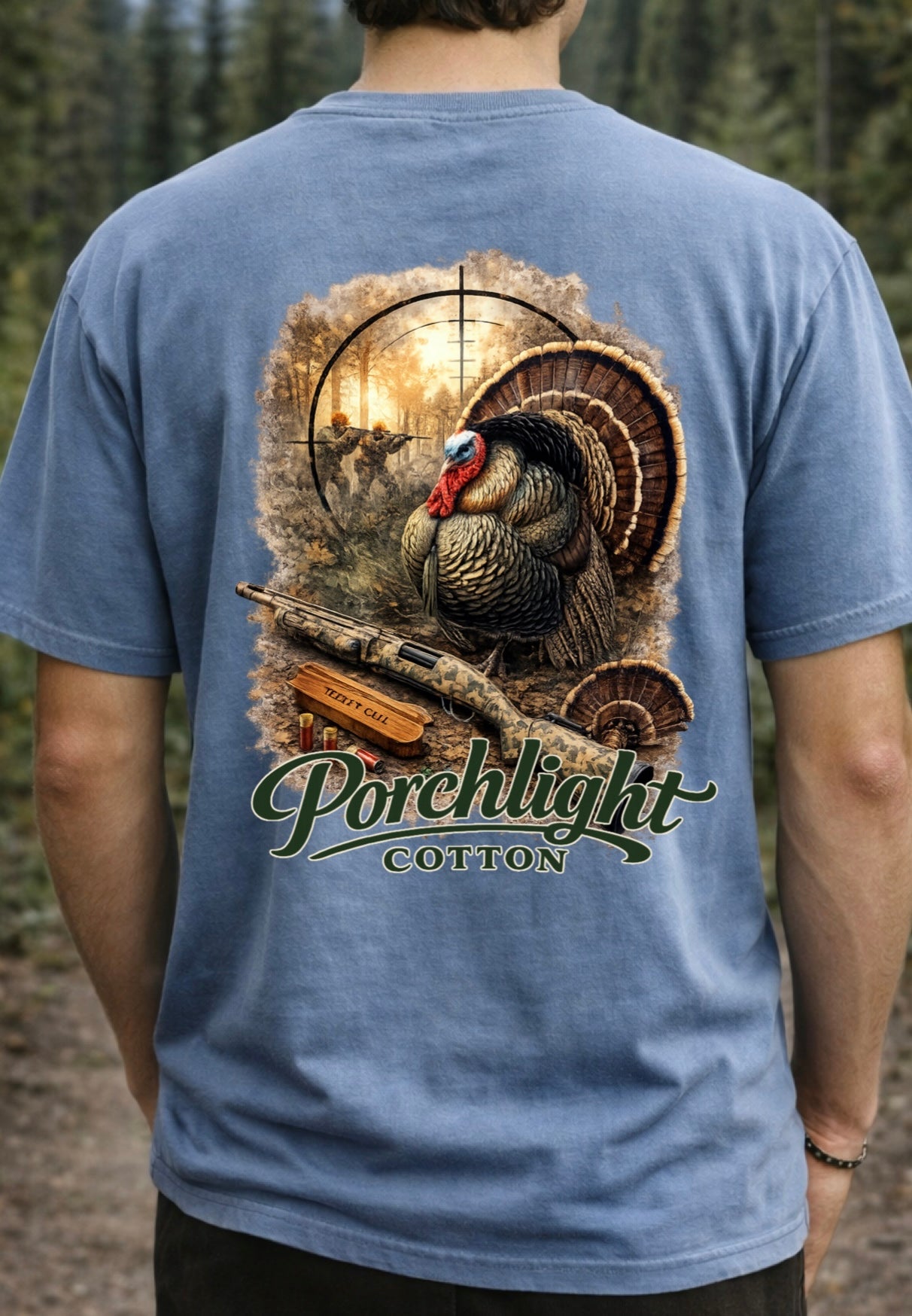 Porchlight Cotton Turkey Target CC Tee
