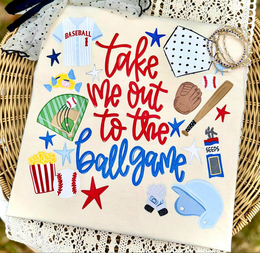 Take Me Out to the Ballgame Tees & Tanks