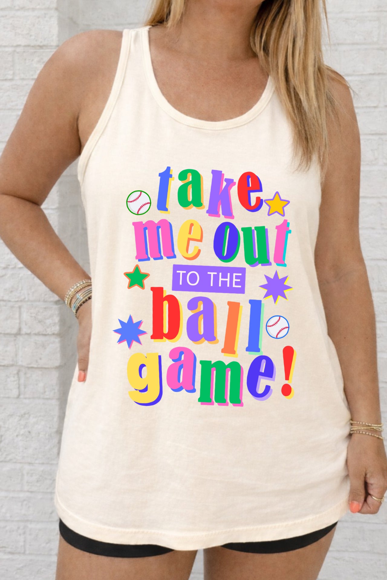 Take Me Out to the Ballgame Tees, Tanks, & Crops