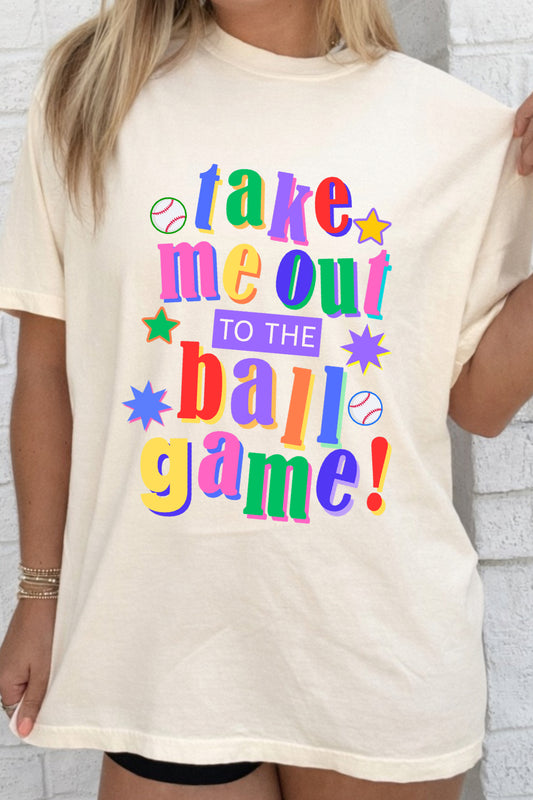 Take Me Out to the Ballgame Tees, Tanks, & Crops