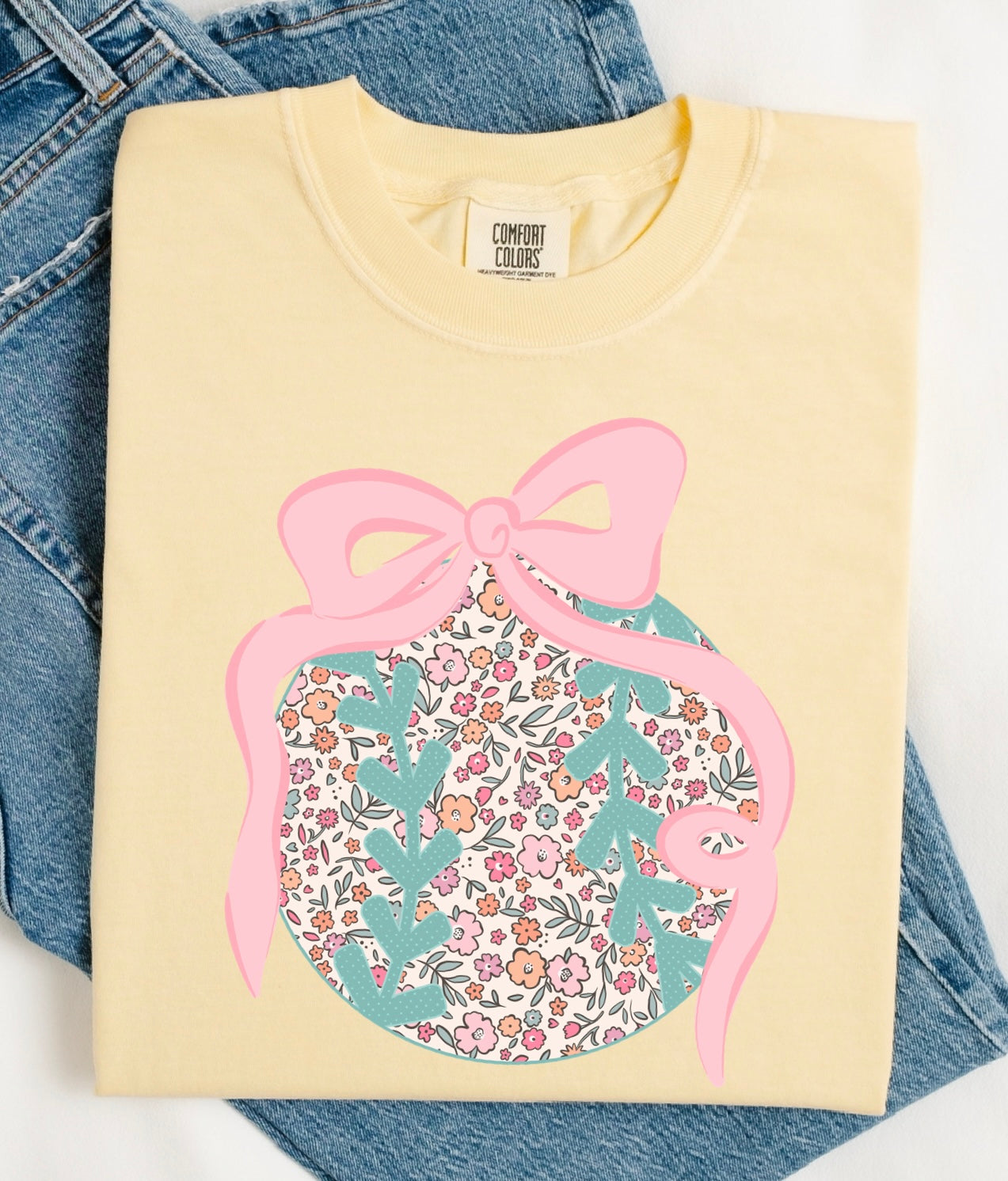 Pastel Floral Baseball / Softball Tees and Tanks