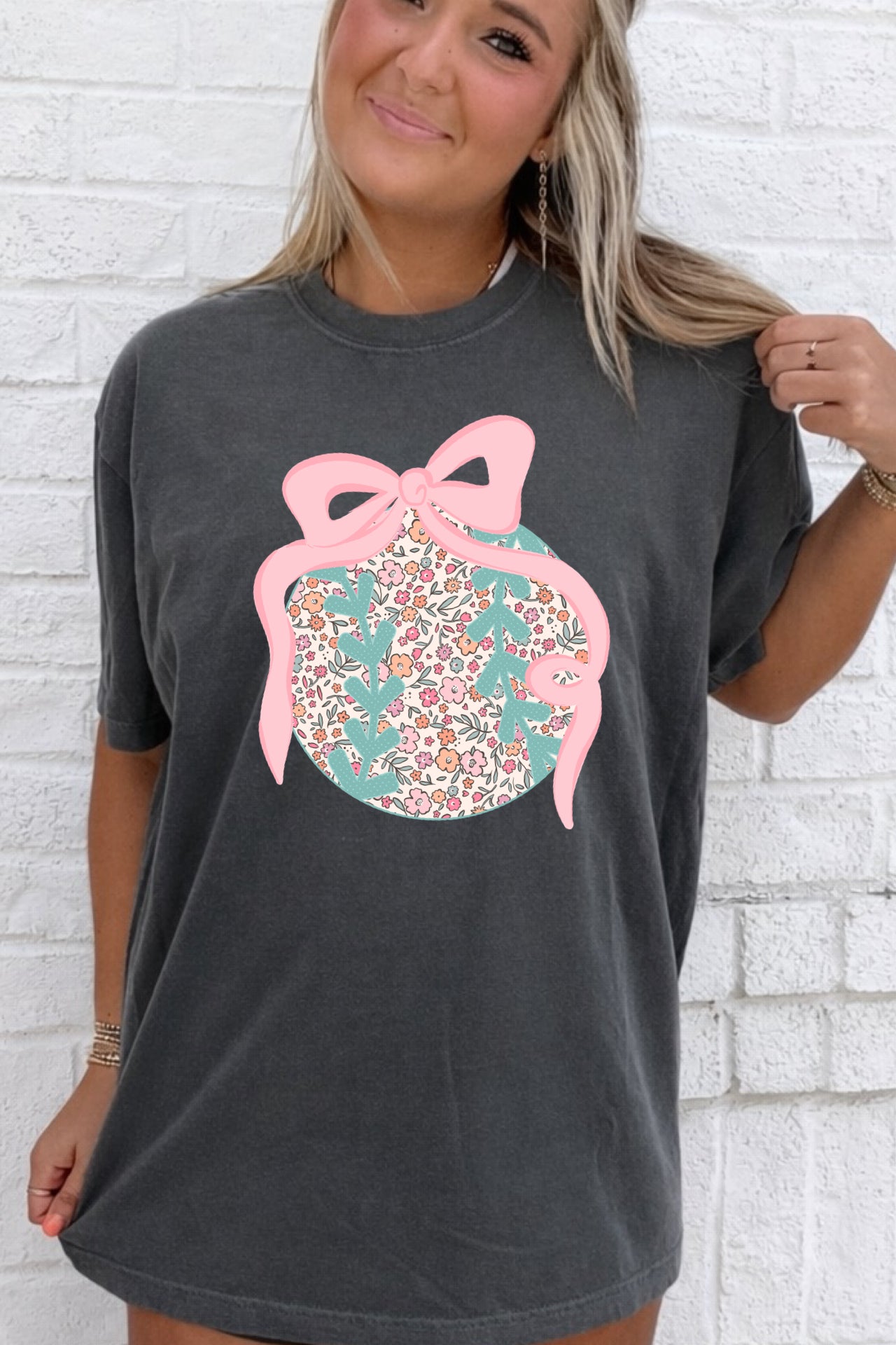 Pastel Floral Baseball / Softball Tees and Tanks