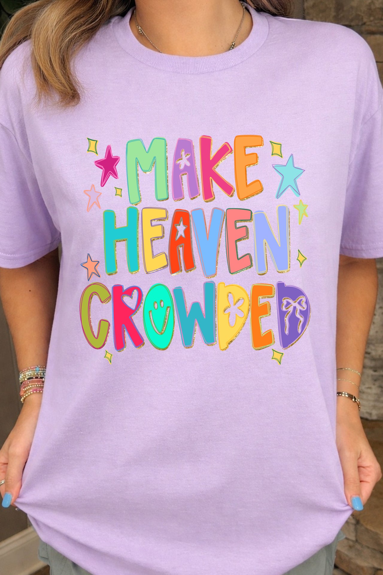 Make Heaven Crowded Tee