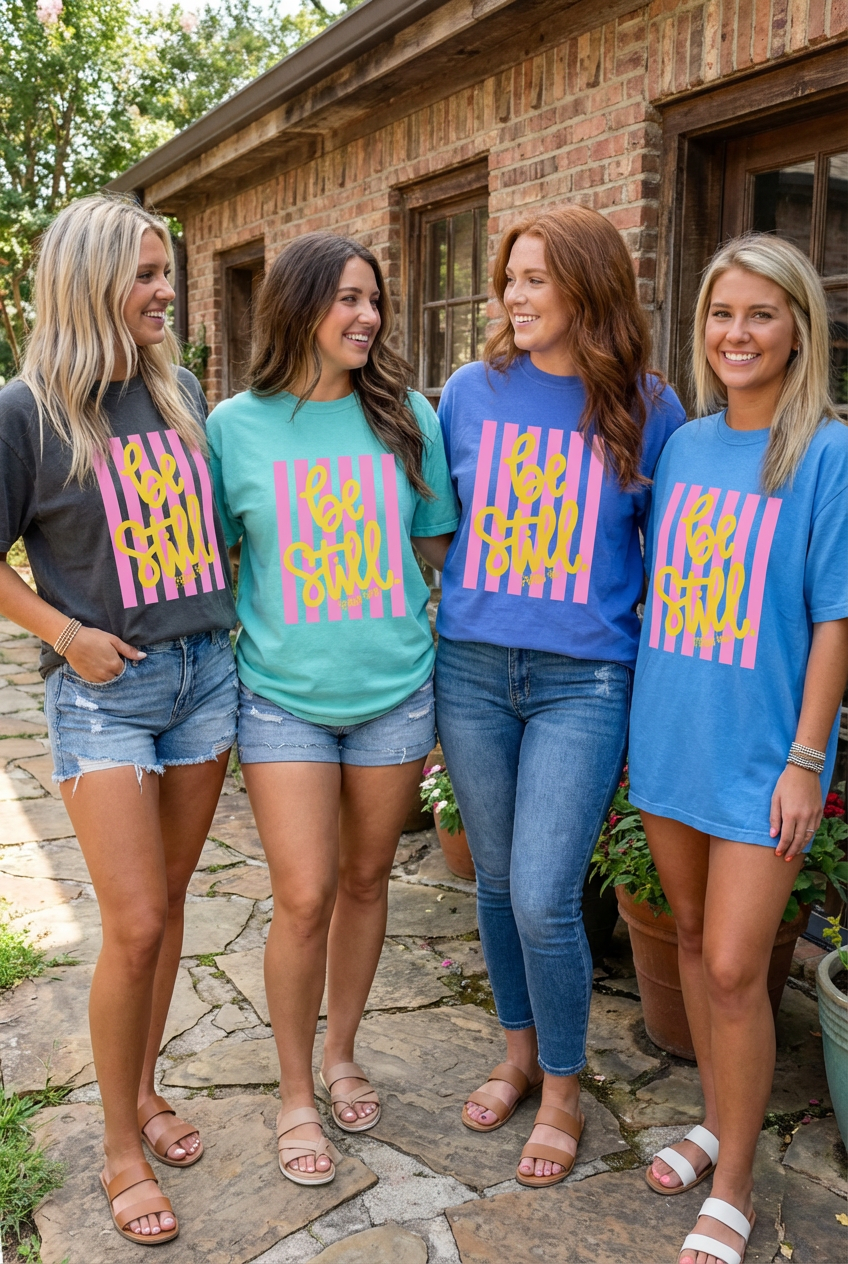 Be Still Striped Tee