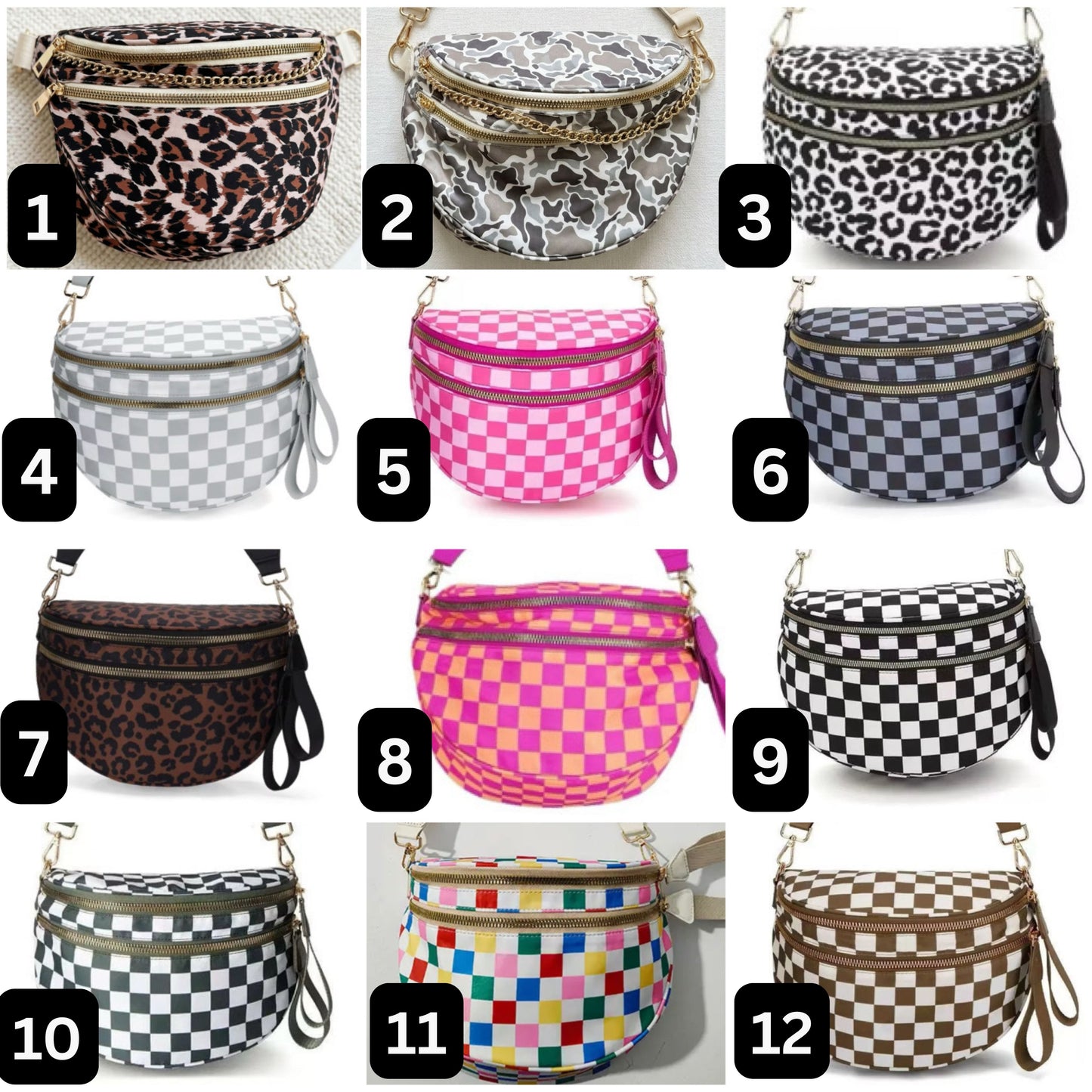 Bum Crossbody Sling Bags (preorder)